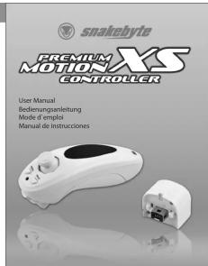 SNAKEBYTE Premium Motion XS (Wii) - 1