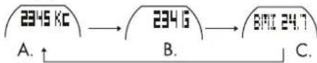 CRIVIT 1LD5029 - Calories burned / fat burned / BMI - 1