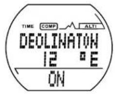 CRIVIT IAN 34232 - Impostazione dell'angolo di declinazione magnetica per il nord geografico (True North) - 4