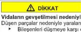 SIEMENS KG56NVWF0N - Kapinin ust menteşisin degişirilmesi - 8