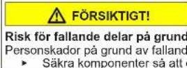 SIEMENS KG36V6WEP - Byta dörrens nedre gängjärn - 8