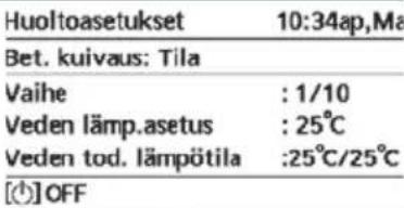 PANASONIC WHADC1216H6E5C - Valikko Oletusasetus Asetusvaihtoehdot / Näyttö - 18
