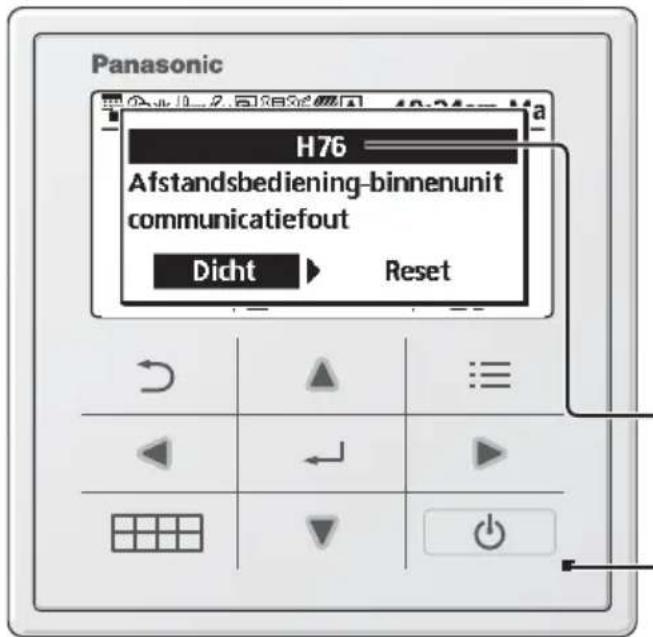 PANASONIC WHADC1216H6E5C - Problemen Oplossen - 1