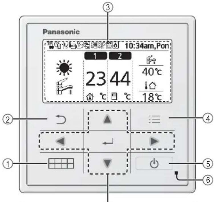 PANASONIC WHADC1216H6E5C - Przycisk / kontrolka - 1