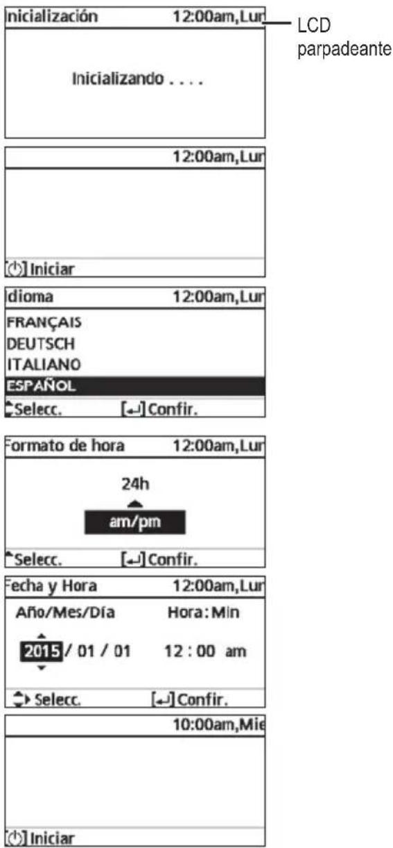 PANASONIC WHADC1216H6E5C - Confi gurar el reloj - 1