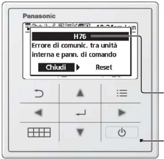 PANASONIC WHADC1216H6E5C - Soluzione dei problemi - 1