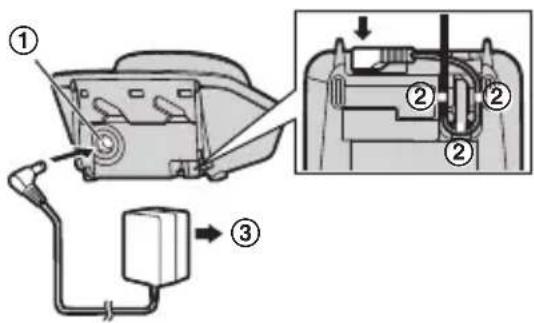 PANASONIC KXTGB612 - Remarques : - 1