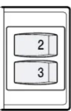 CONSTRUCTA CD30646 - Bedienelemente Variante 1 und 2 - 3