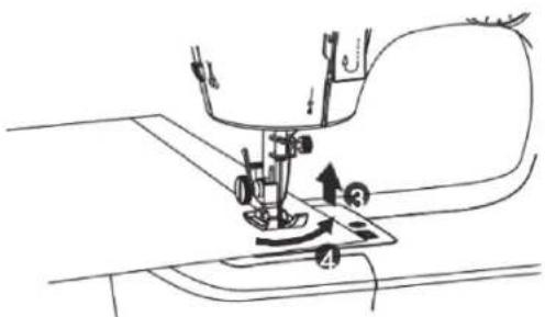 SOLAC Cotton 12 SW8229 - Pour modifier le SENS de couture - 2