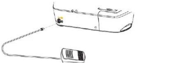 SOLAC Cotton 12 SW8229 - USING THE FOOT PEDAL AND ADAPTOR - 1