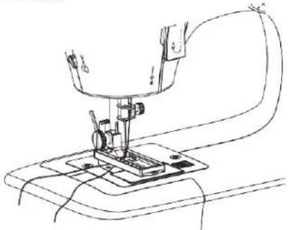 SOLAC Cotton 12 SW8229 - Mise en place du pied presseur spécial boutonnières. - 5