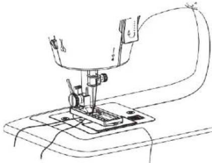 SOLAC Cotton 12 SW8229 - Install the buttonhole presser foot. - 5