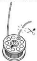 SOLAC Cotton 12 SW8229 - WINDING THREAD ONTO THE BOBBIN - 7