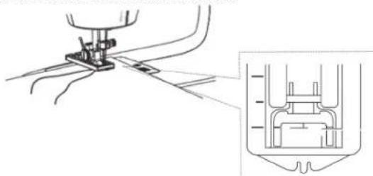 SOLAC Cotton 12 SW8229 - Sewing a buttonhole - 2