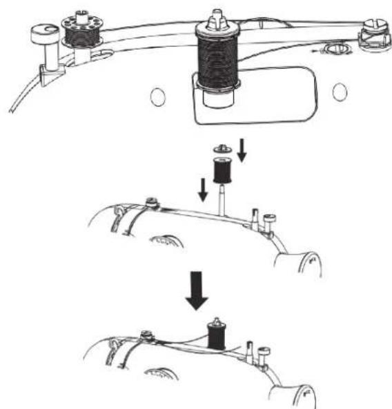 SOLAC Cotton 12 SW8229 - Bobinage du FIL sur la canette - 1