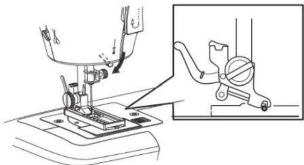 SOLAC Cotton 12 SW8229 - Mise en place du pied presseur spécial boutonnières. - 3
