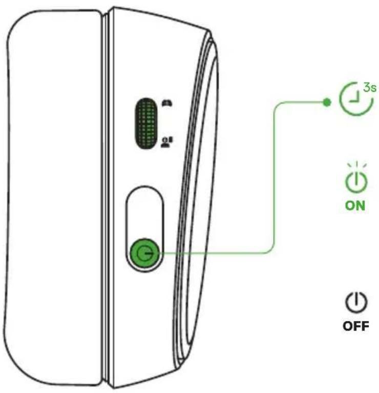 STEELSERIES Arctis 7X Wireless - POWERON/OFF - 1
