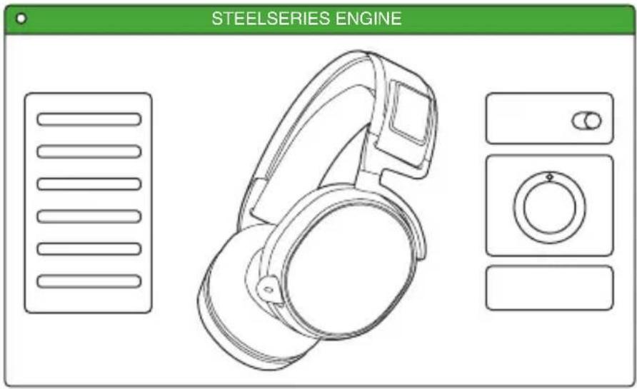 STEELSERIES Arctis 7X Wireless - STEELSERIES ENGINE - 1