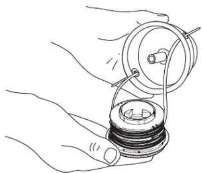 TROY-BILT TB475SS - INSTALLING A PRE-WOUND REEL - 2
