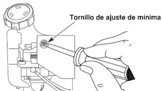TROY-BILT TB475SS - Ajuste del Tornillo de Velocidad Mini - 3