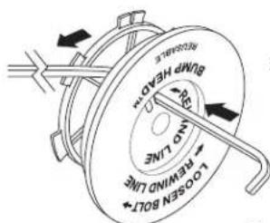 TROY-BILT TB475SS - Instalacion de la linea SplitLineTM - 1