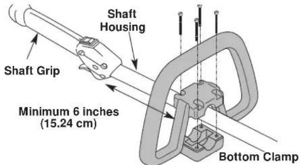 TROY-BILT TB475SS - ADJUST THE D-HANDLE - 1