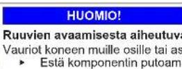 Profilo CMI140LTR - Luukun tiivisteen vaihtaminen - 6