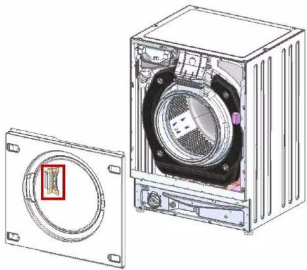 NEFF V6540X2 - Ukse hinge eemaldamine - 1