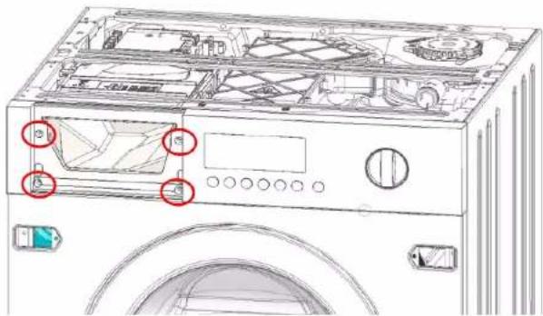 NEFF V6540X2 - Bedieningspaneel verwijderen - 2