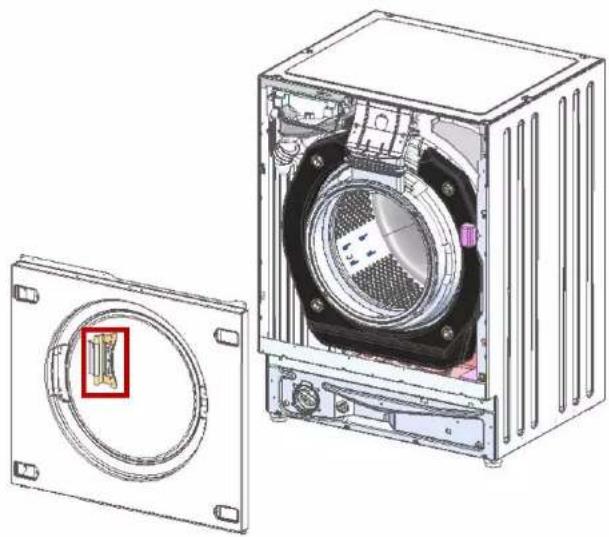 NEFF V6540X2 - Az ajtószanér eltávolitásá - 1