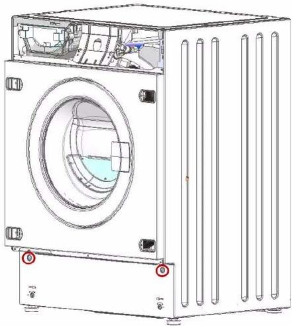 NEFF V6540X2 - Retirar la tapa de la base - 1