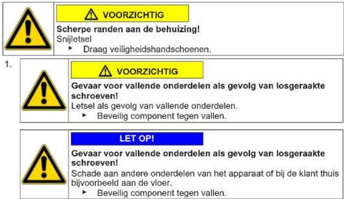 NEFF V6540X2 - Frontpaneel verwijderen - 1