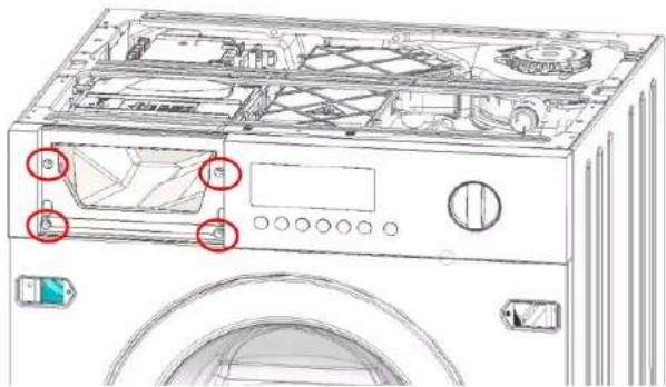 NEFF V6540X2 - Ta bort manoverpanel - 2