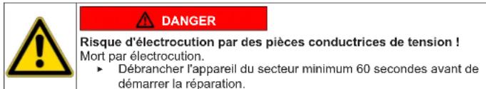NEFF W7461X3EU - Structure des indications d'advertissement - 2