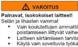 Profilo BD3056WFVN - Oven ylasaranan vaittaminen - 2