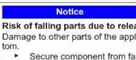 Profilo BD3056WFVN - Replacing door upper hinge - 10