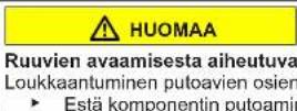 Profilo BD3056WFVN - Oven keskisaranan vaihtaminen - 8