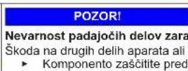 Profilo BD3056WFVN - Zamenjava zgornjega tečaja vrat - 10