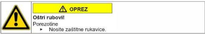 Profilo BD3056WFVN - Zamjena gornjeg zgloba vrata - 2