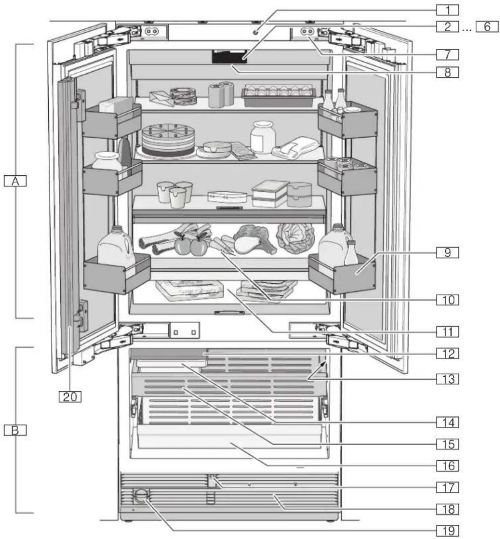 GAGGENAU RB492705 - 3-door appliance - 1