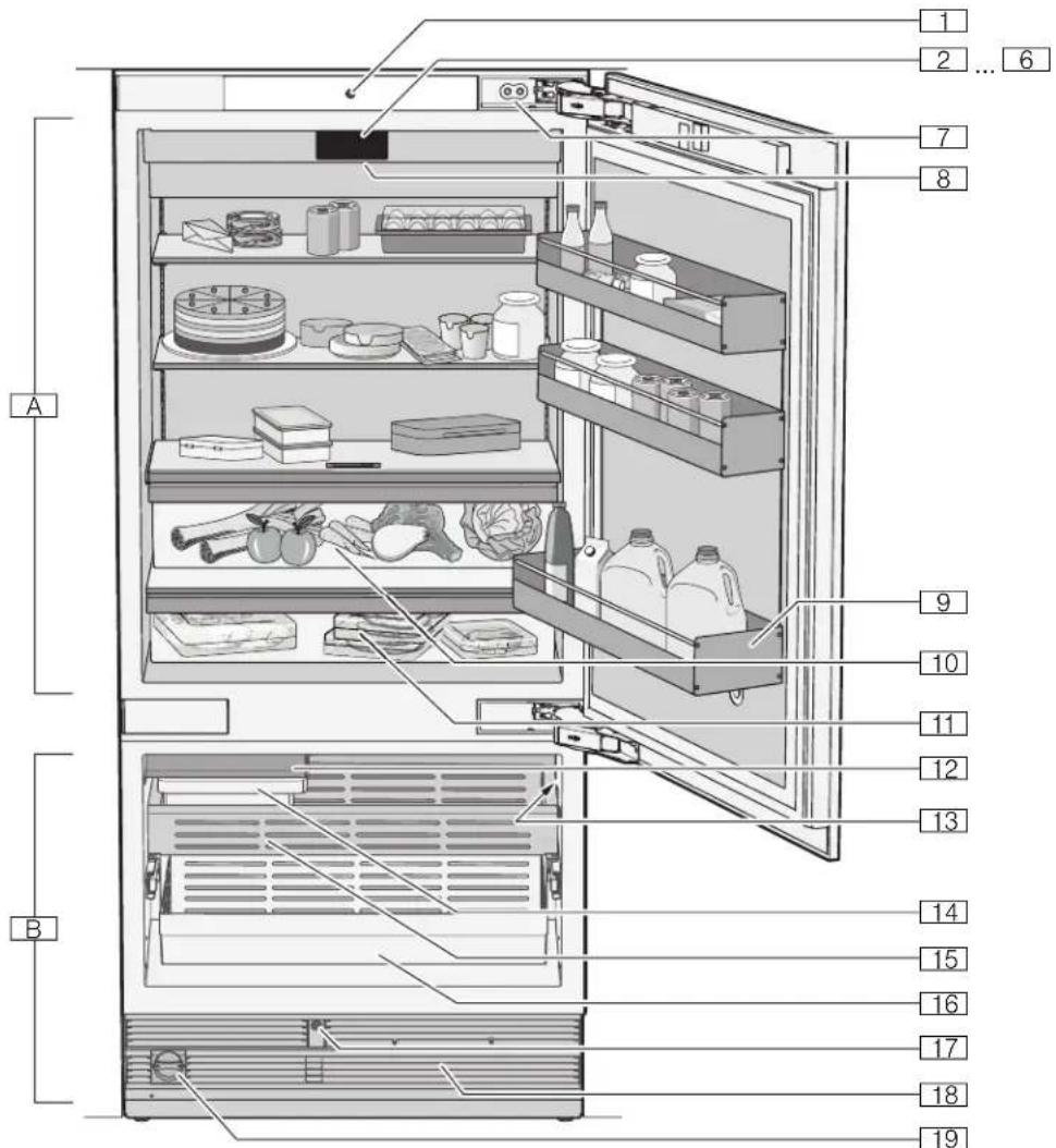 GAGGENAU RB472705 - Aparato de 2 puertas - 1