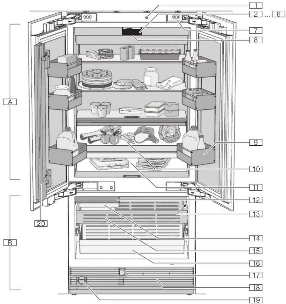 GAGGENAU RB472705 - Aparato de 3 puertas - 1
