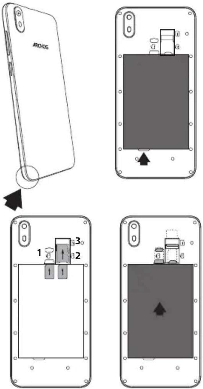 ARCHOS Access 50S - Starten - 2