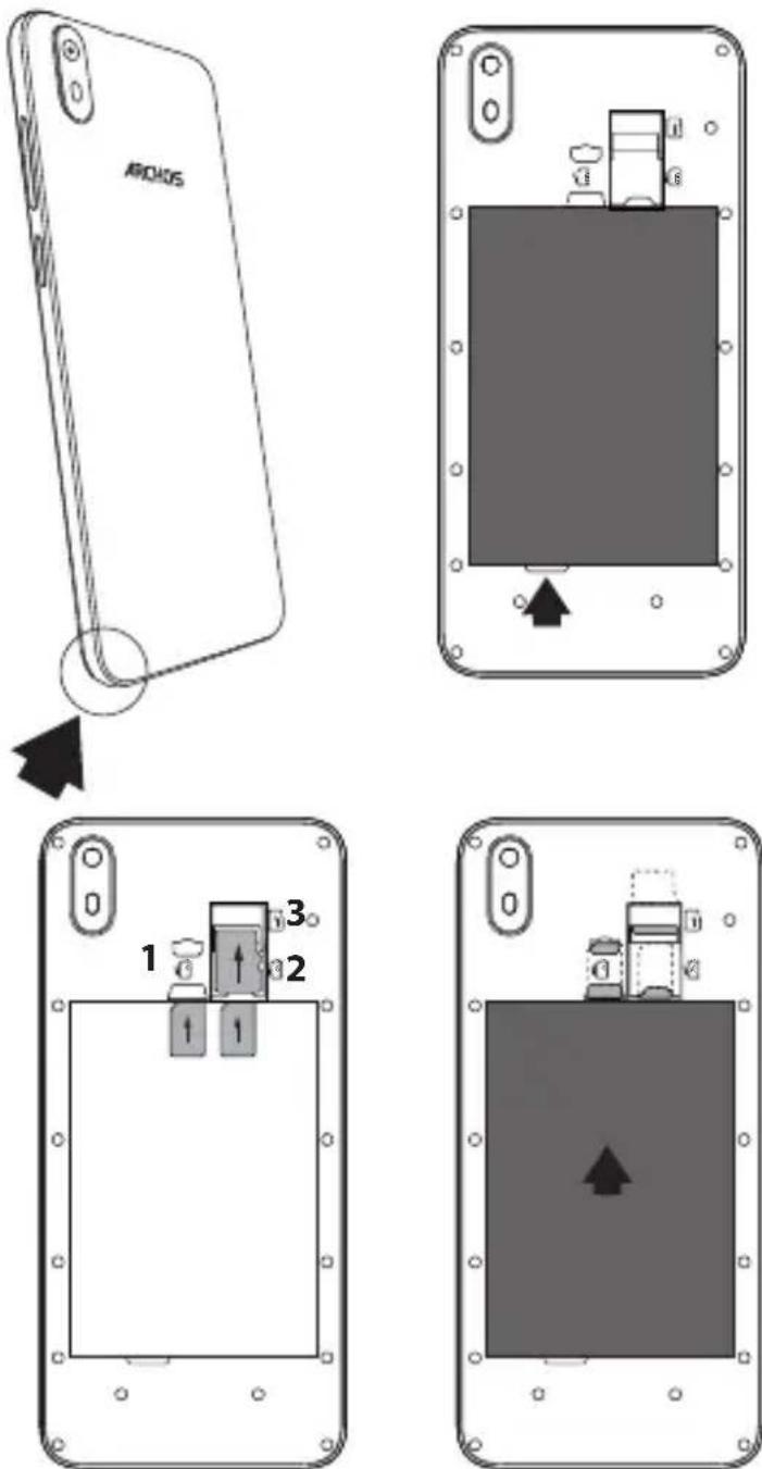 ARCHOS Access 50S - Démarrage - 1