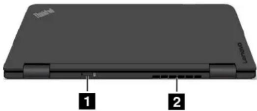 LENOVO ThinkPad P40 Yoga - Vuearrière - 1