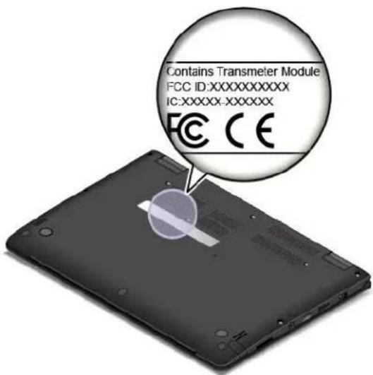 LENOVO ThinkPad P40 Yoga - Informationssurl'identificationFCCetlacertificationIC - 1