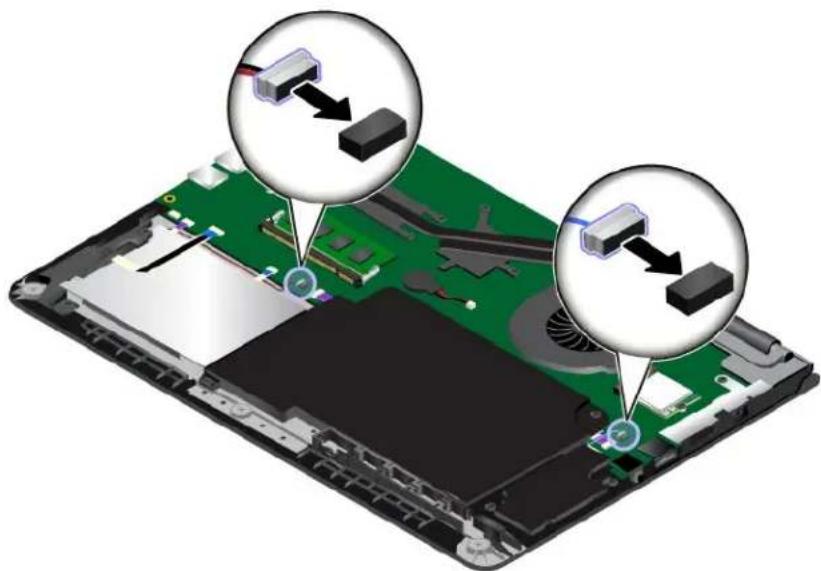 LENOVO ThinkPad P40 Yoga - Remplacementdel'assemblagedehaut-parleurs - 3