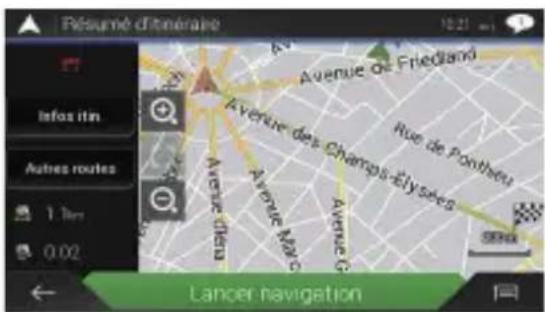 PIONEER AVICZ6110BT - Recherche d'un emplacement à partir d'une adresse - 3