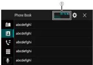 PIONEER AVICZ810DAB - Effectuer un appel - 1