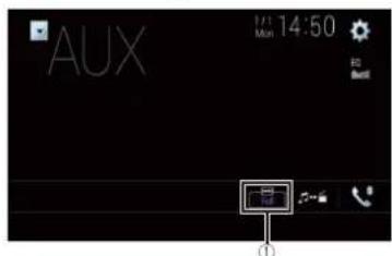 PIONEER AVICZ810DAB - Changement du mode écran large - 1